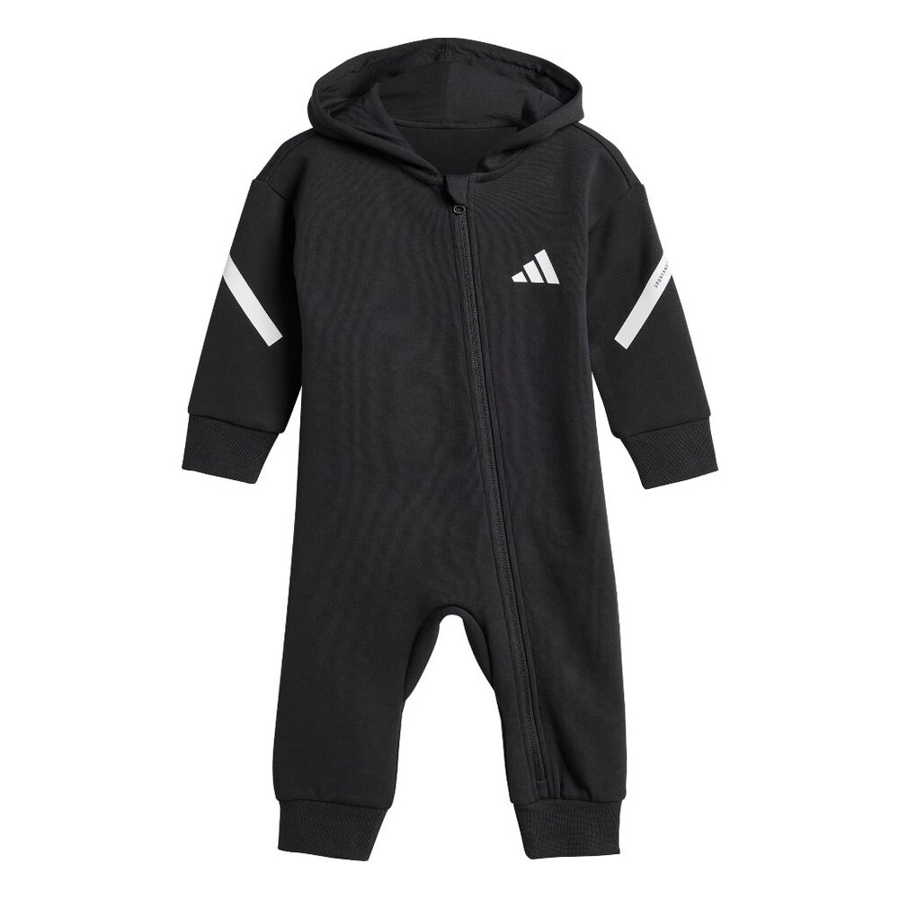 Adidas Z.N.E. Premium Terry Fleece Baby Onesie Union Suit 9 Months
